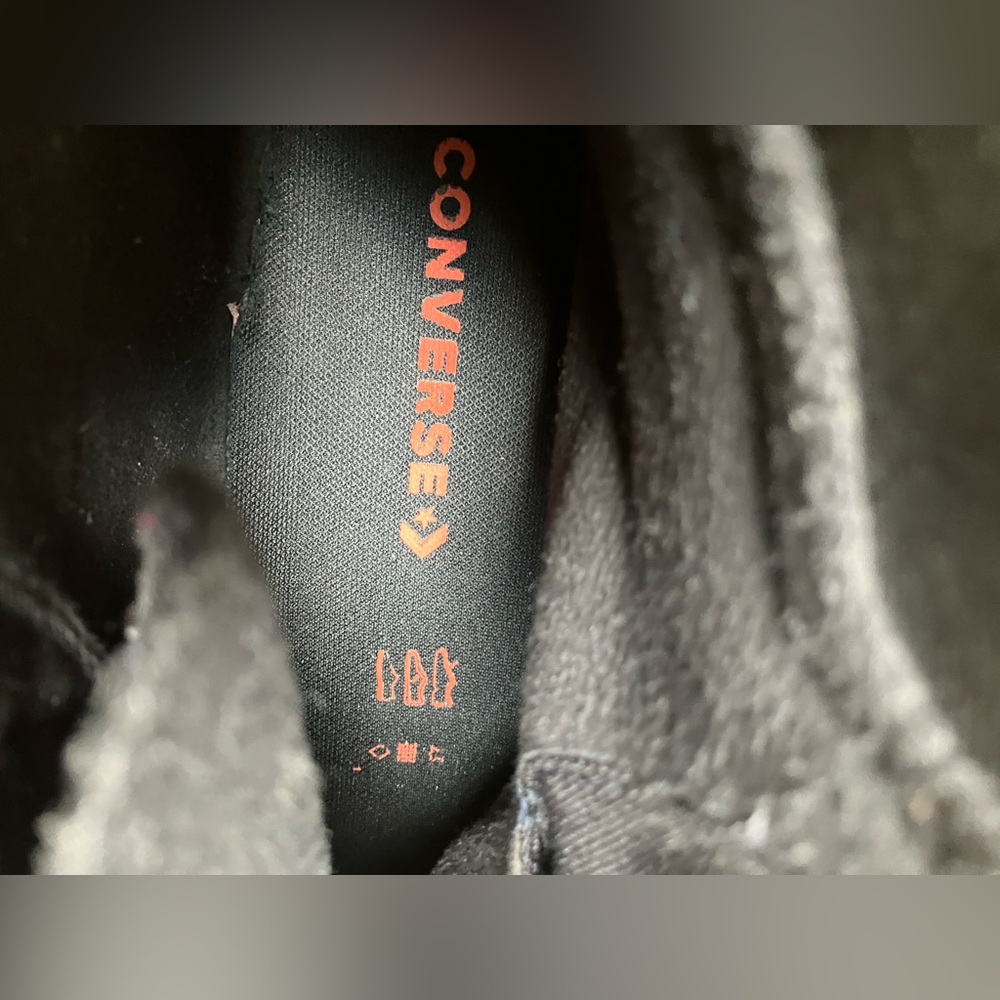 Converse Chuck 70 black leather high tops - Picture 13 of 13